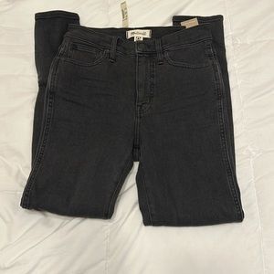 Black Madewell Skinny Jeans
